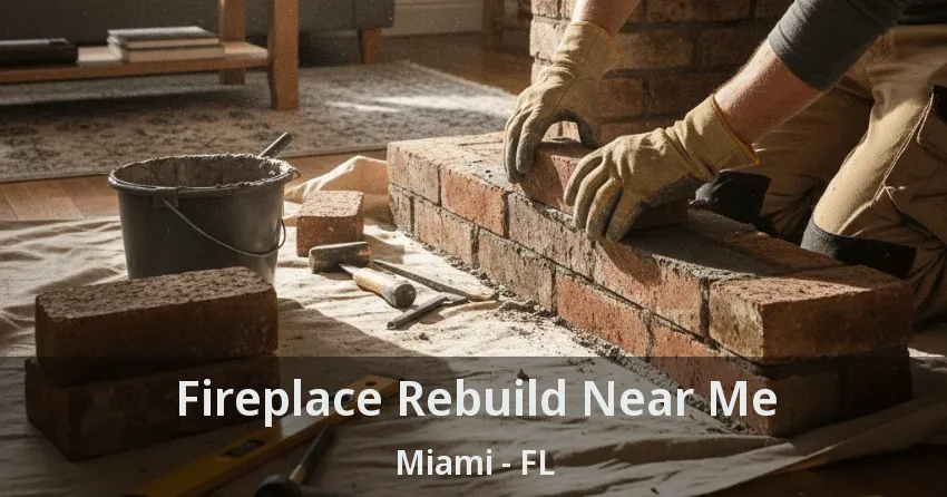 Fireplace Rebuild Near Me Miami - FL