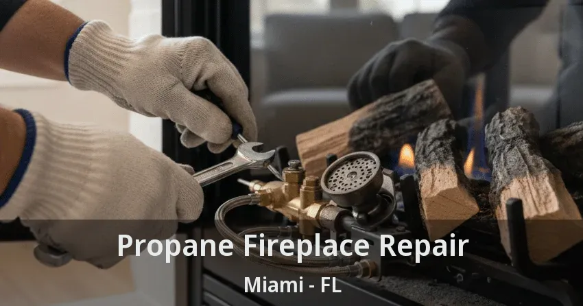Propane Fireplace Repair Miami - FL