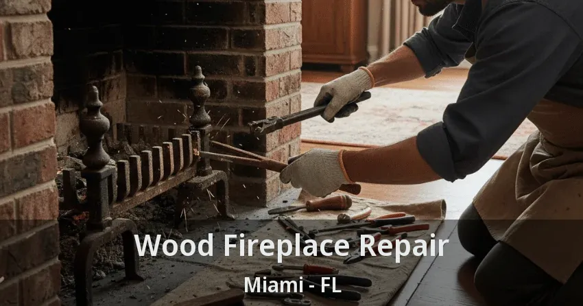 Wood Fireplace Repair Miami - FL